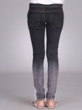 Bottom Faded Skinny Jeans By Original Lemmi